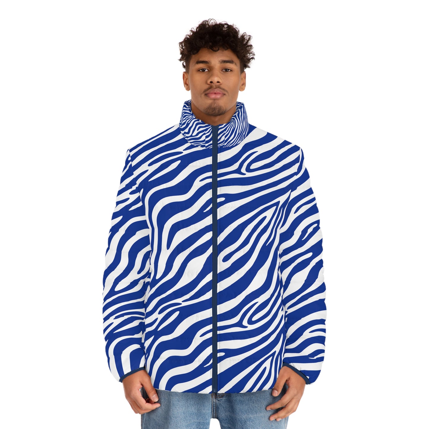 Men's Blue Star Puffer Jacket No. 3