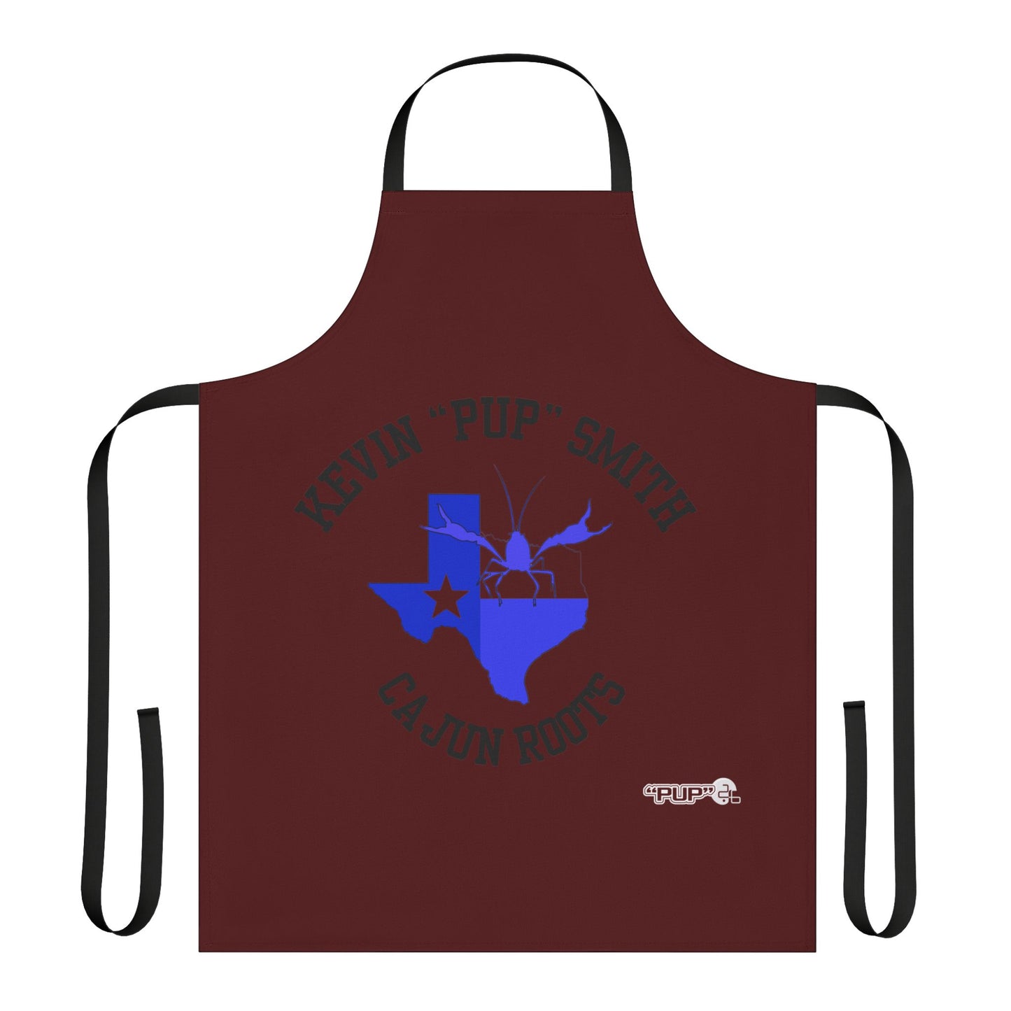 Blue Maroon Apron