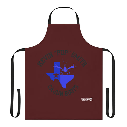 Blue Maroon Apron