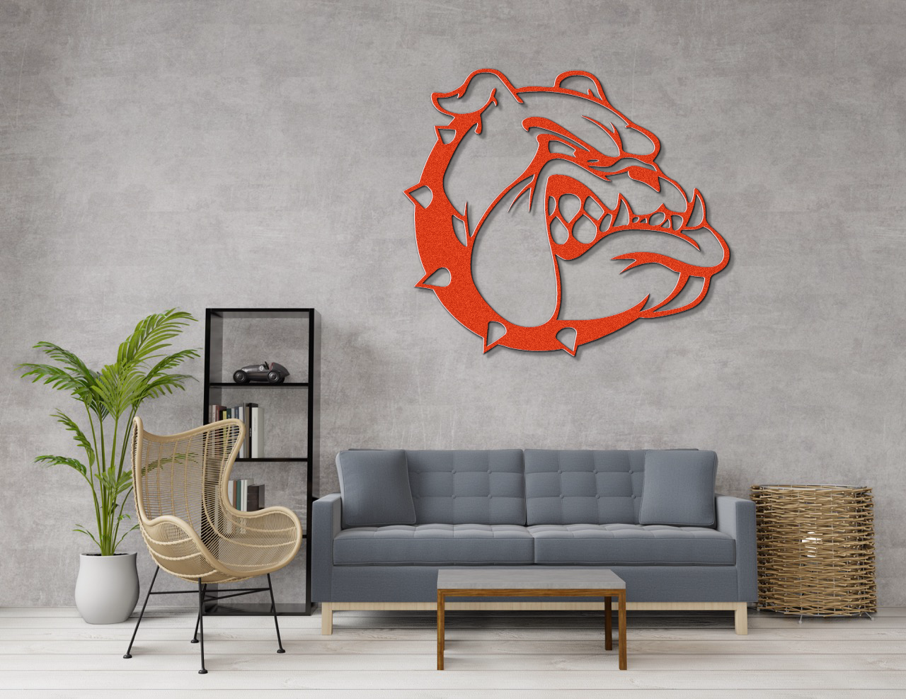 Bulldog Mascot