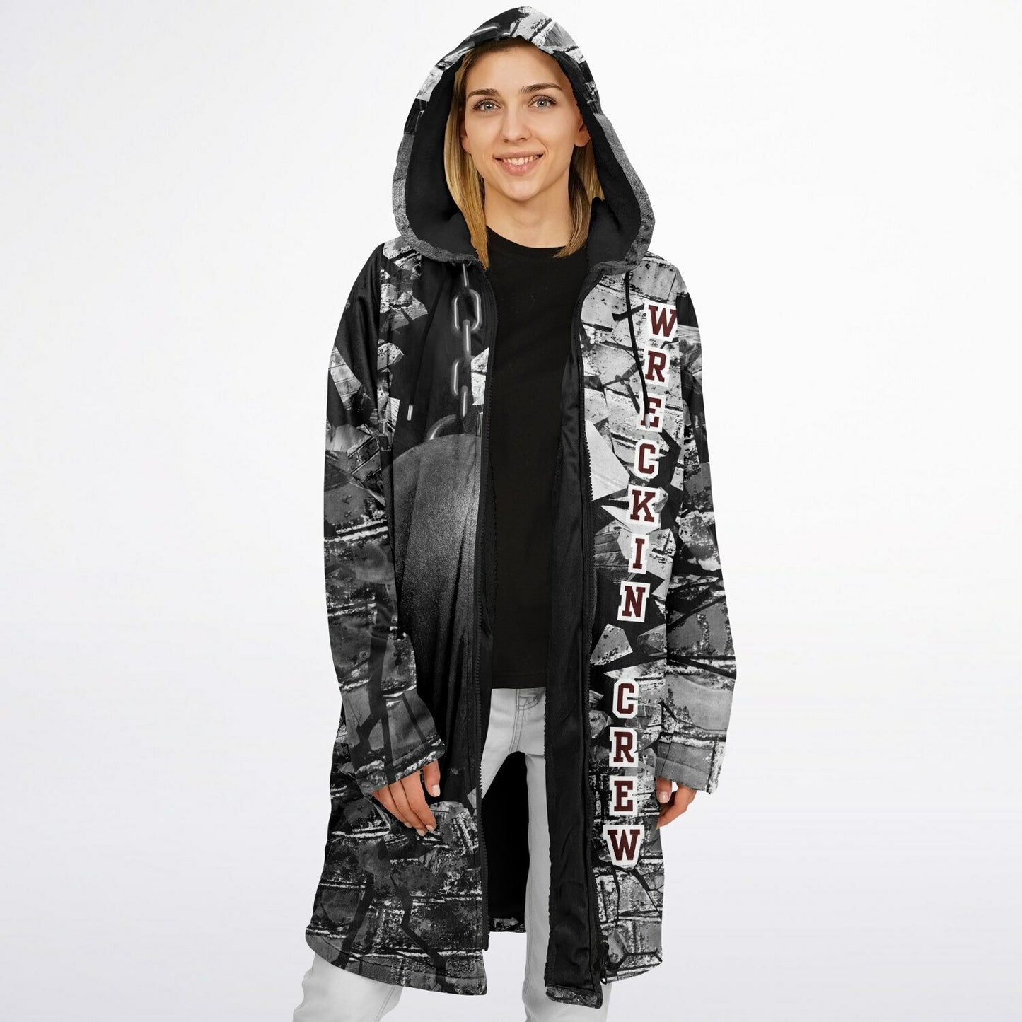 Wreckin Crew Zippered Cloak