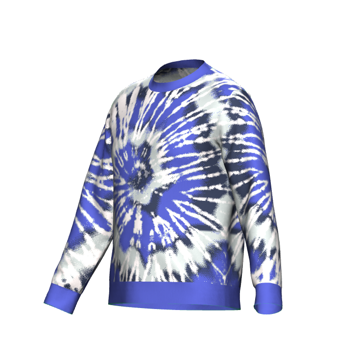 Blue Star Classic Fit Tie Dye No. 4