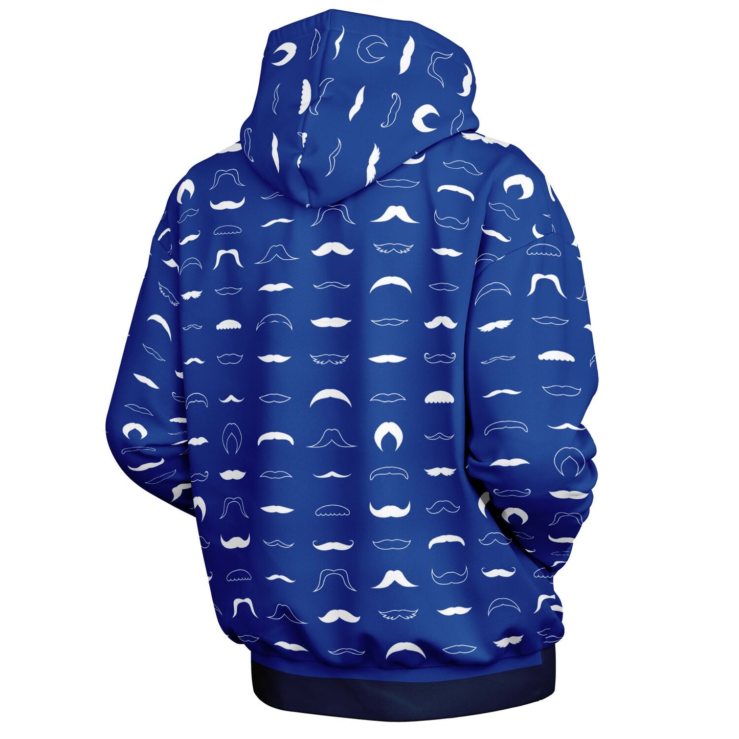 Blue Star Moustaches Heavyweight Oversized Hoodie