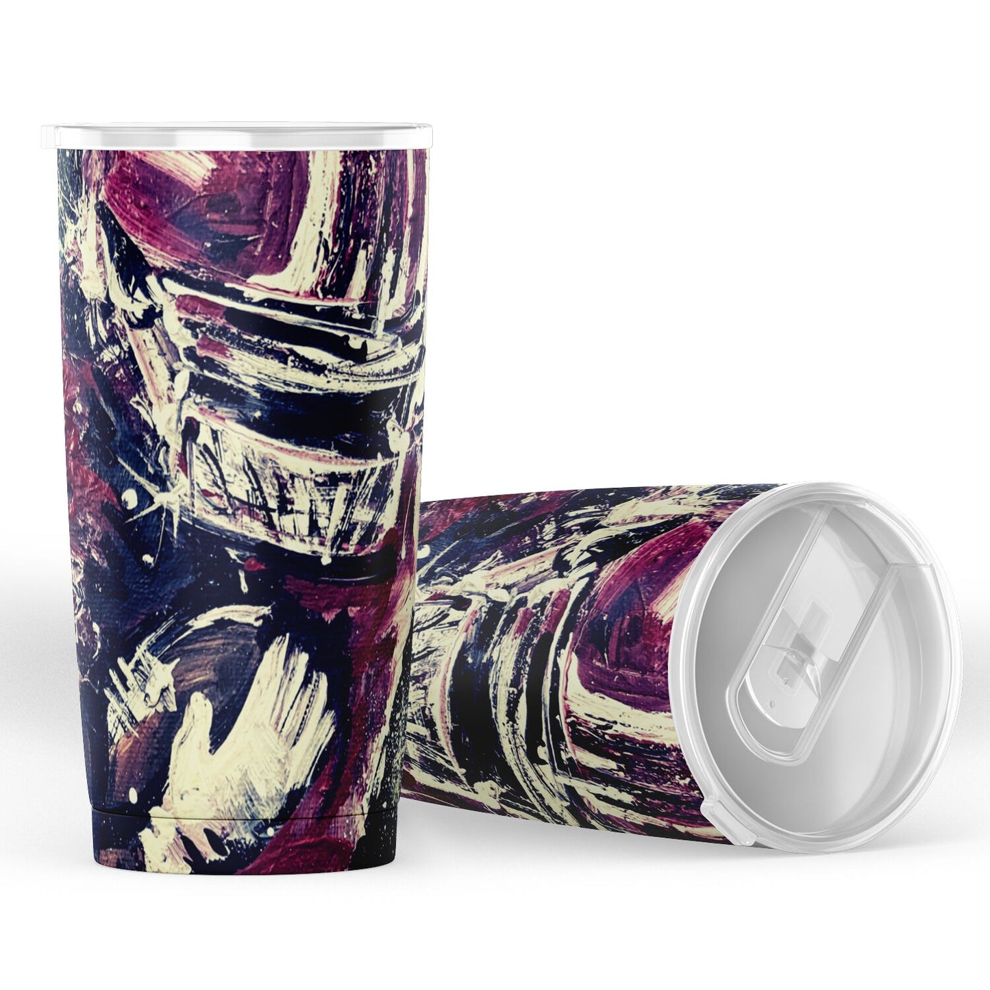 Pup26 Maroon Tumbler