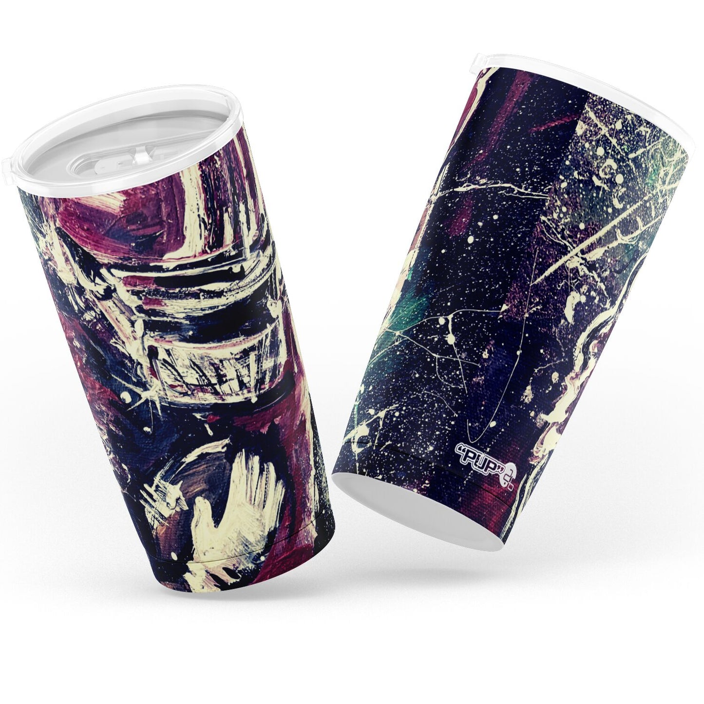 Pup26 Maroon Tumbler