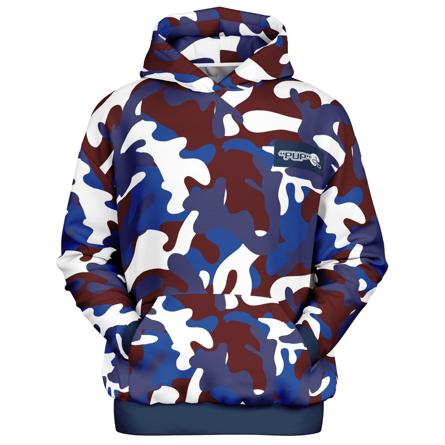 Tapestry Camo Heavyweight Oversized Hoodie