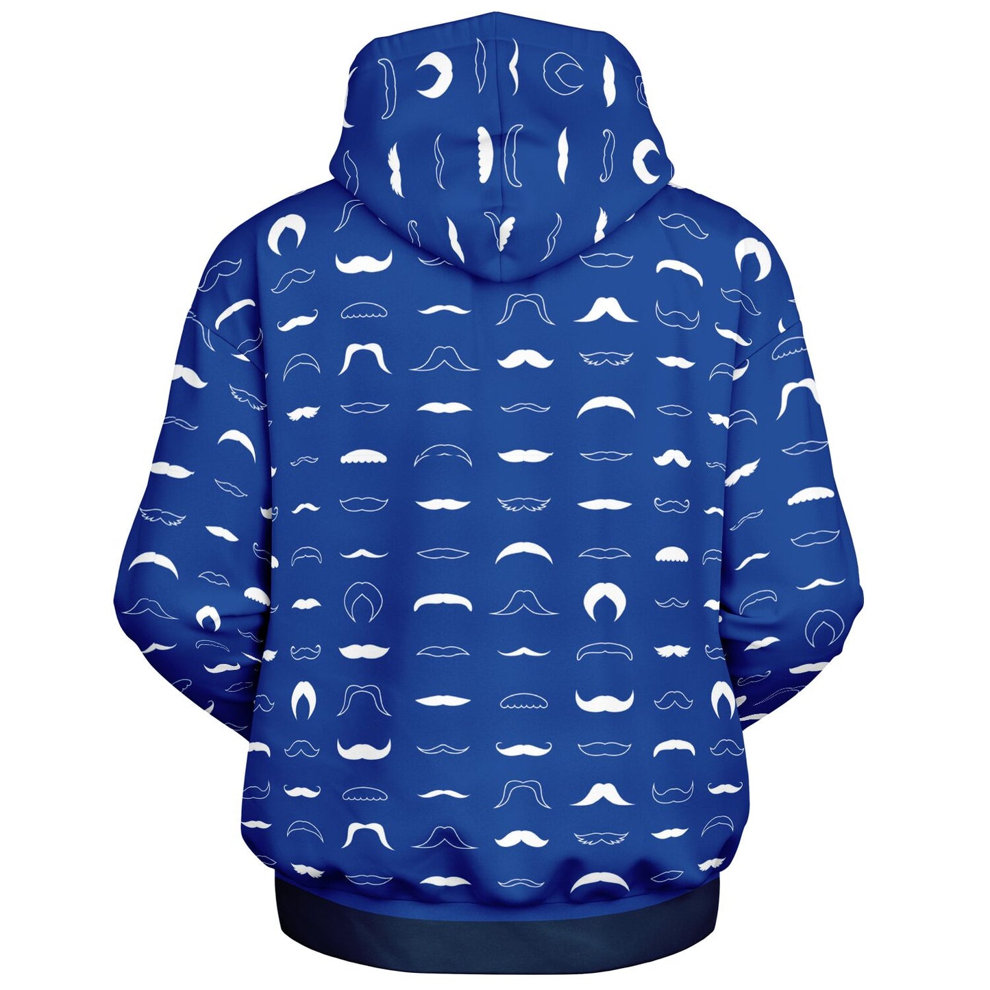 Blue Star Moustaches Heavyweight Oversized Hoodie