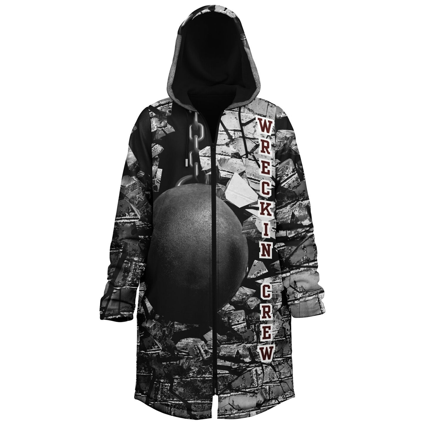 Wreckin Crew Zippered Cloak