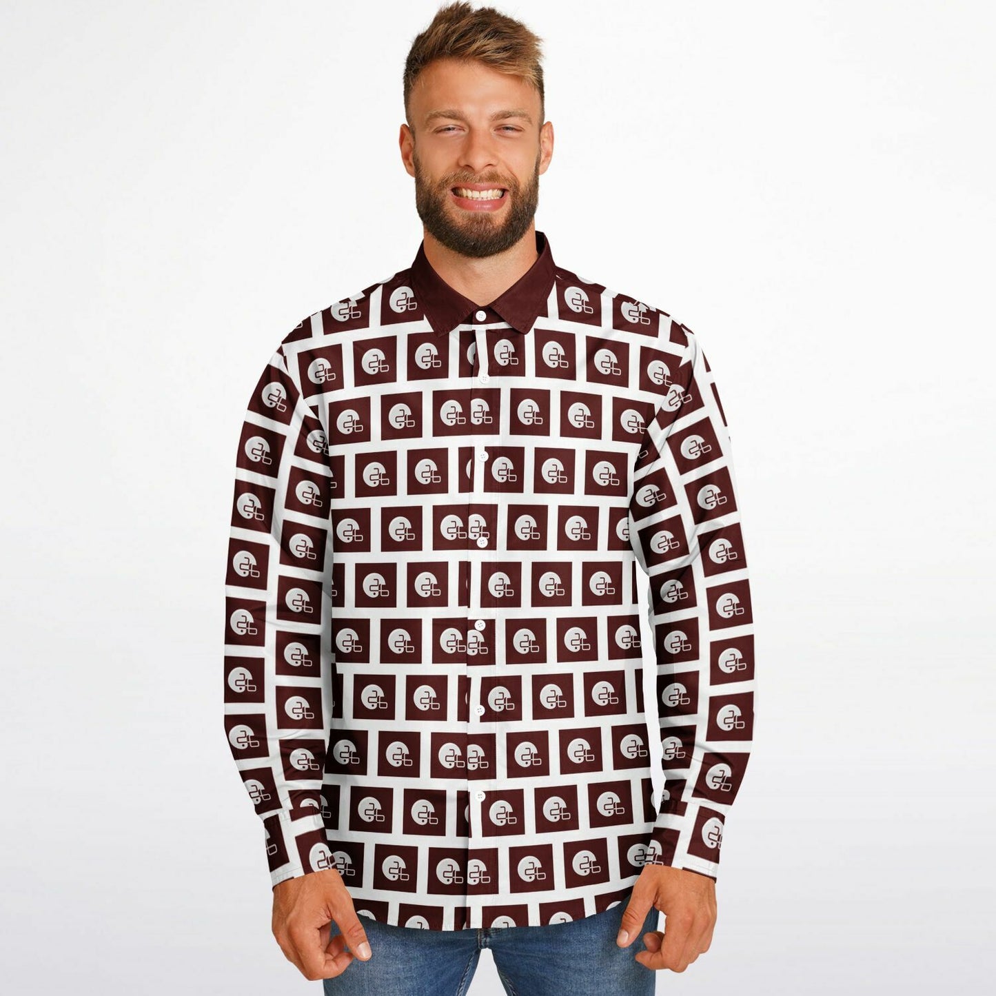Pup26 Long Sleeve Button Down Shirt