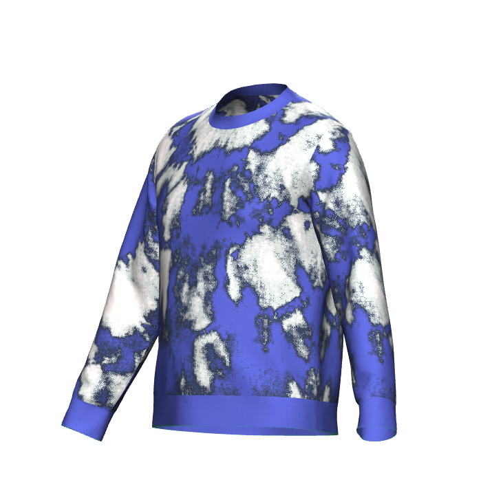 Blue Star Classic Fit Tie Dye No. 9