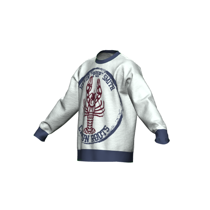 Oversized Sweater Cajun Roots No. 17