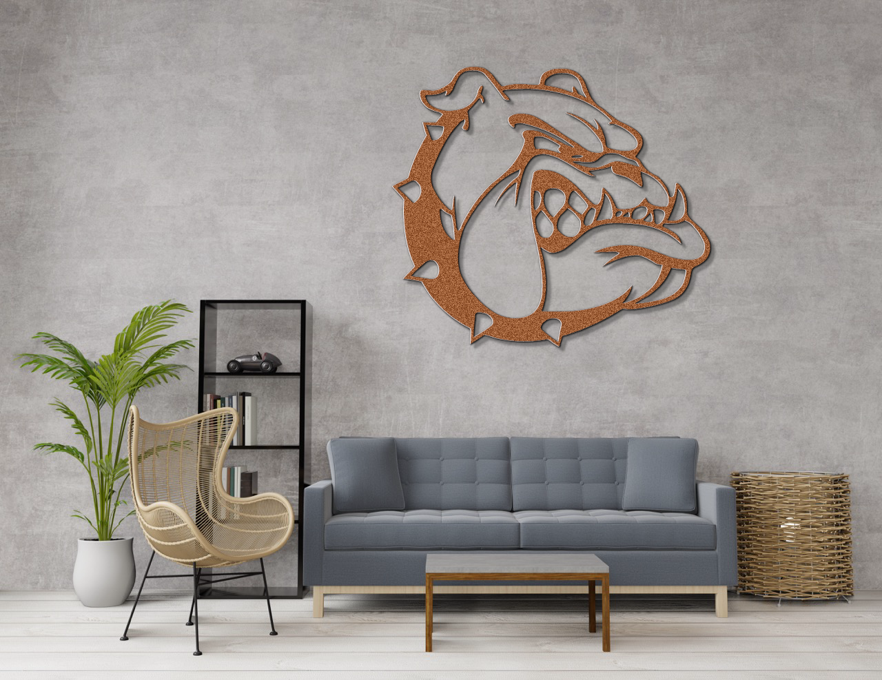 Bulldog Mascot