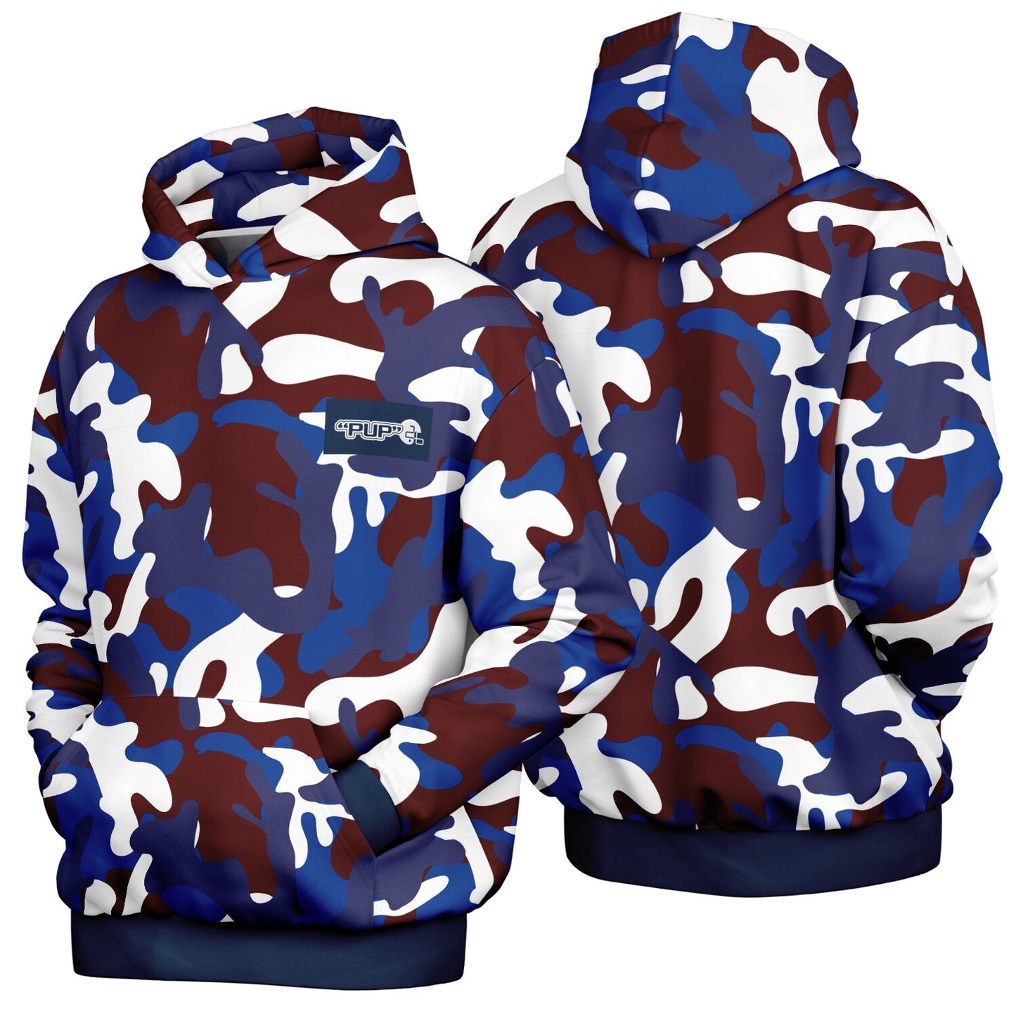 Tapestry Camo Heavyweight Oversized Hoodie
