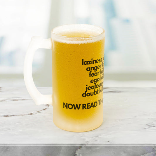 Frosted Stein Wisdom