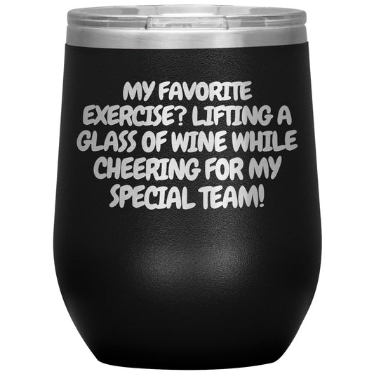 Exercise Wine Tumbler - 16 Colors