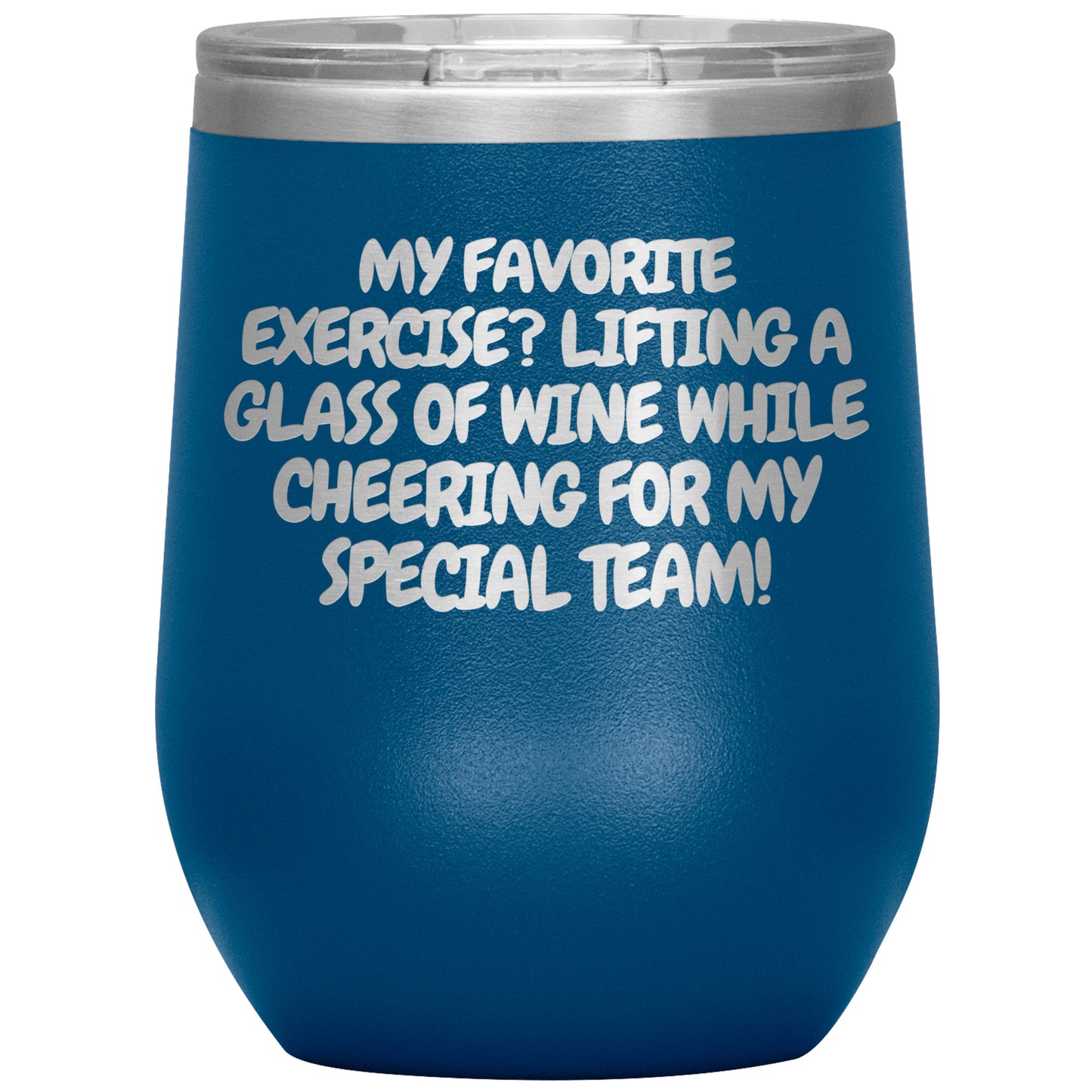 Exercise Wine Tumbler - 16 Colors