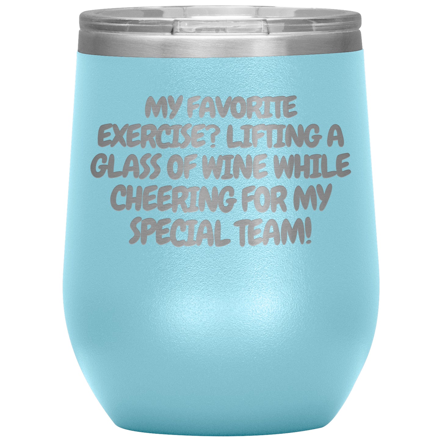 Exercise Wine Tumbler - 16 Colors