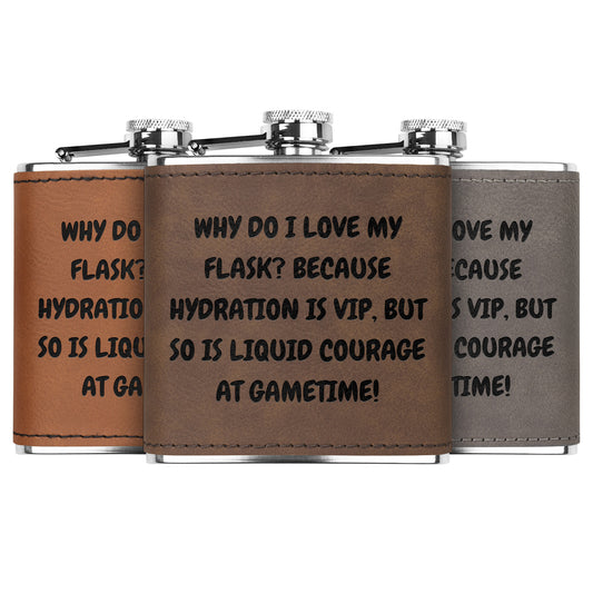 Liquid Courage Flask