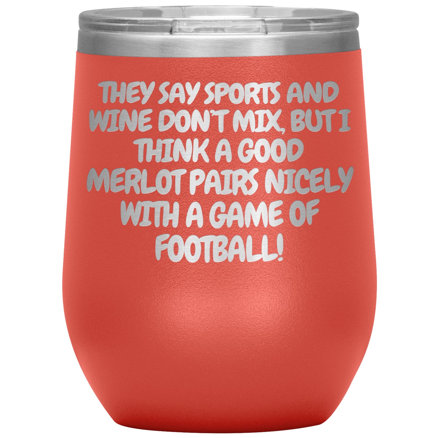 Merlot Wine Tumbler - 16 Colors