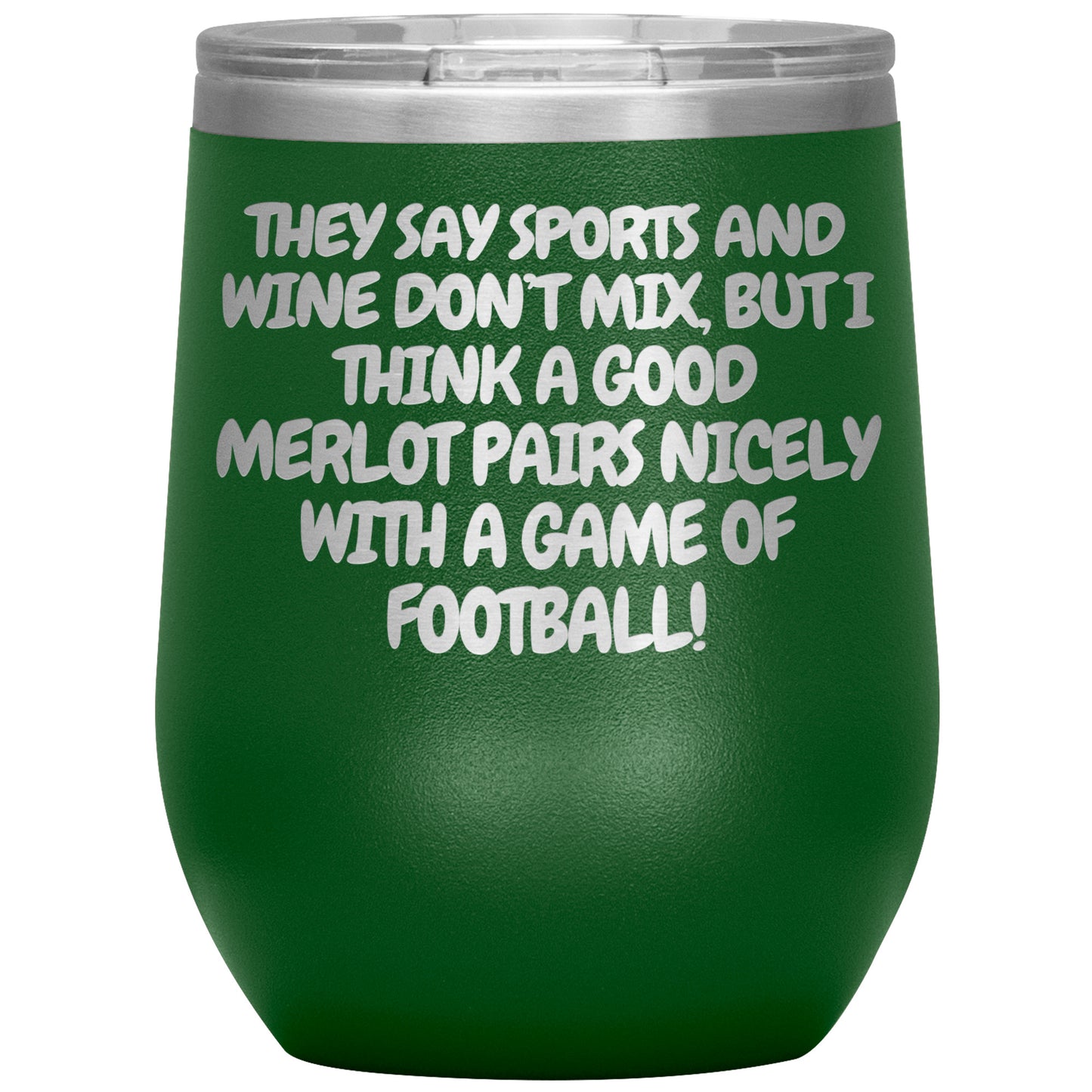 Merlot Wine Tumbler - 16 Colors