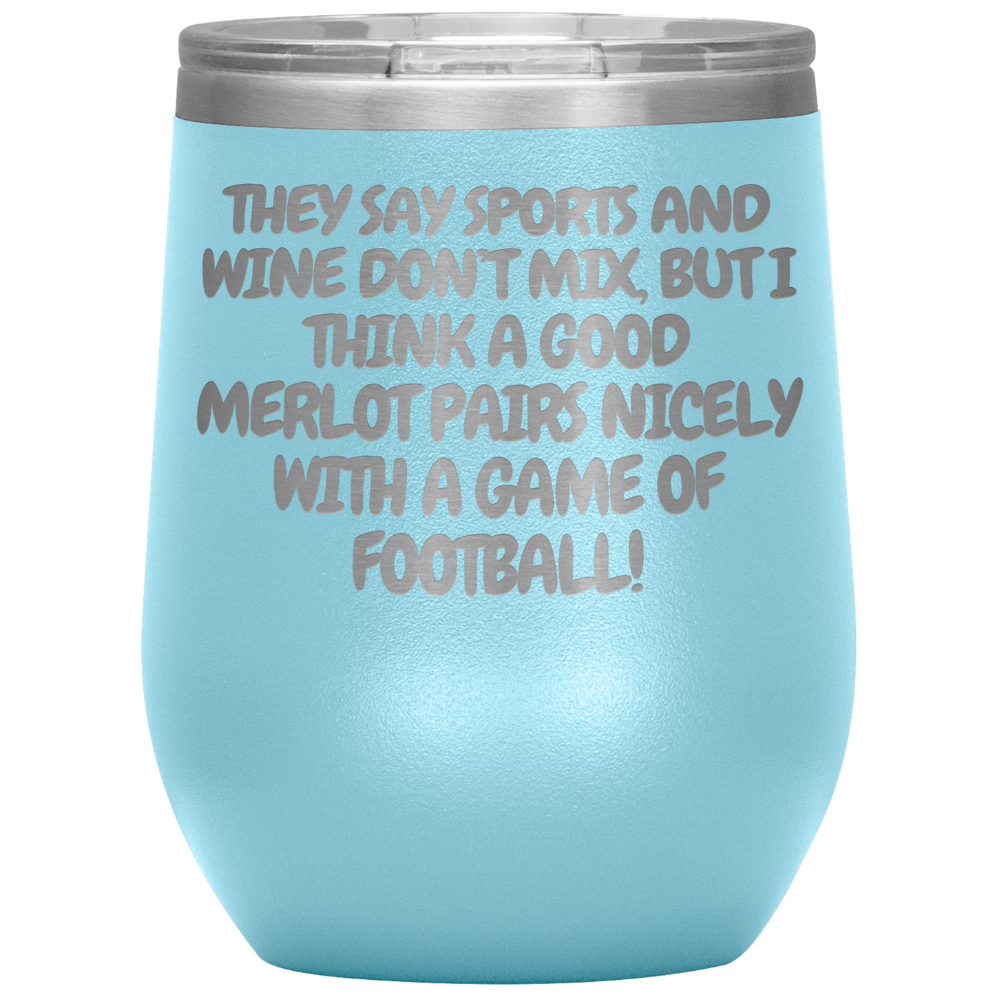 Merlot Wine Tumbler - 16 Colors