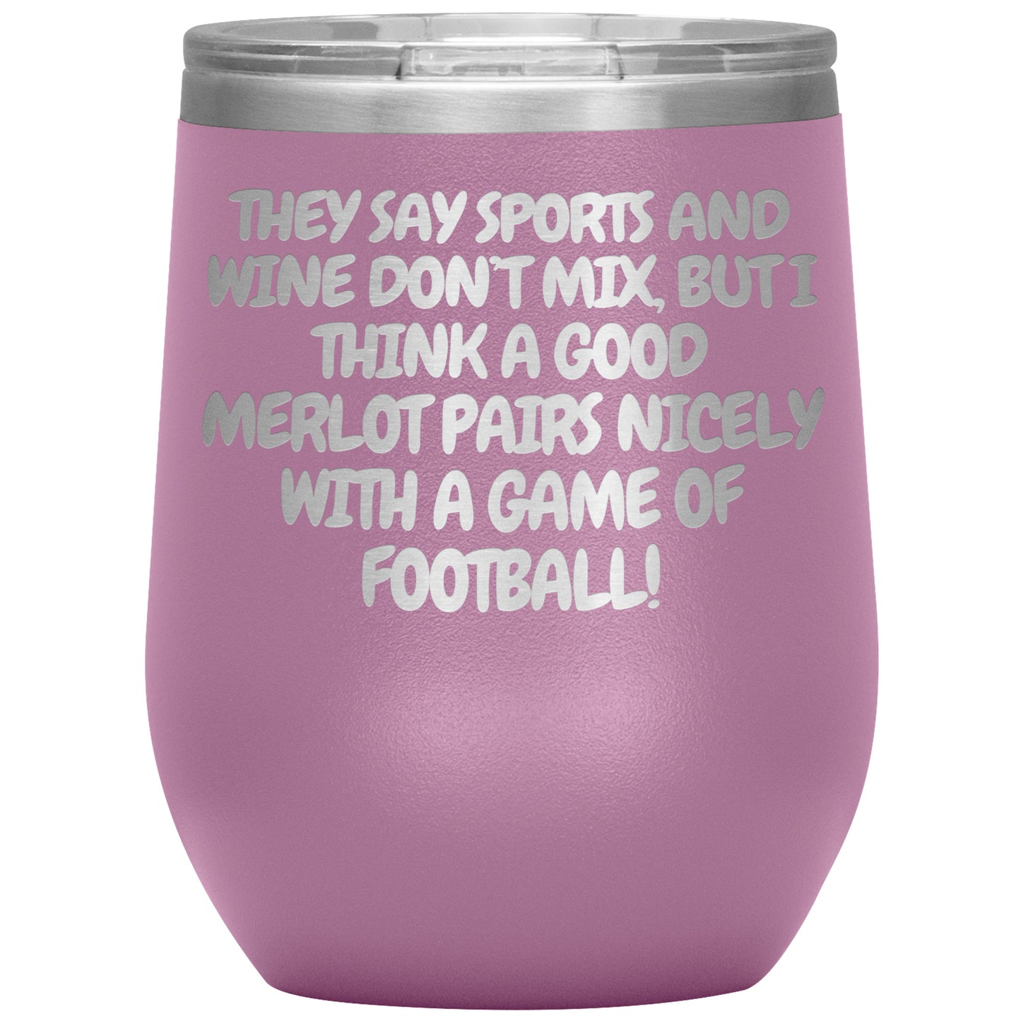 Merlot Wine Tumbler - 16 Colors