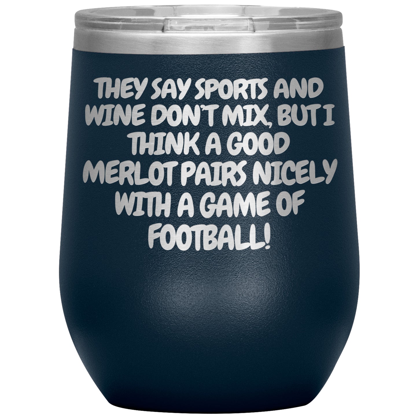 Merlot Wine Tumbler - 16 Colors