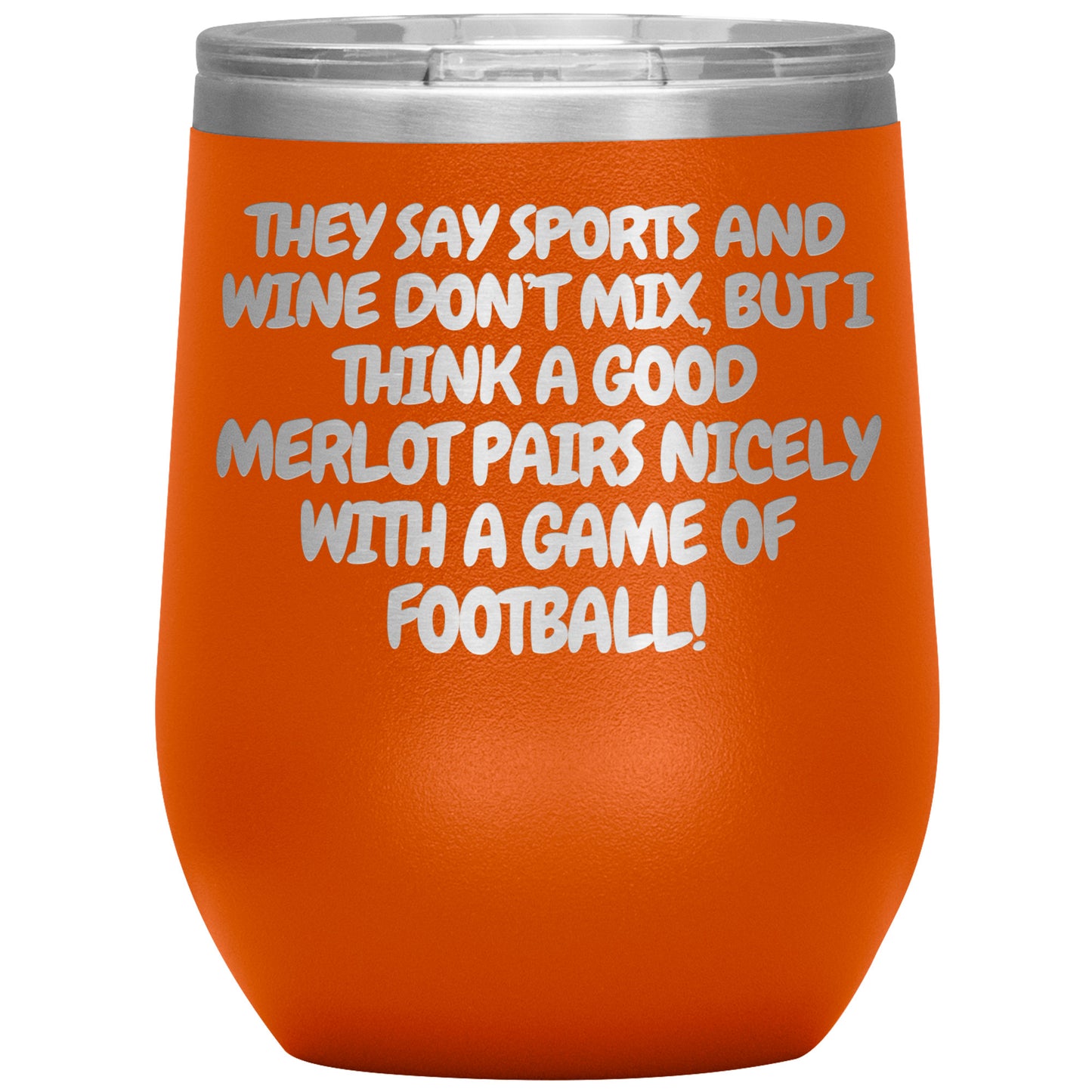 Merlot Wine Tumbler - 16 Colors
