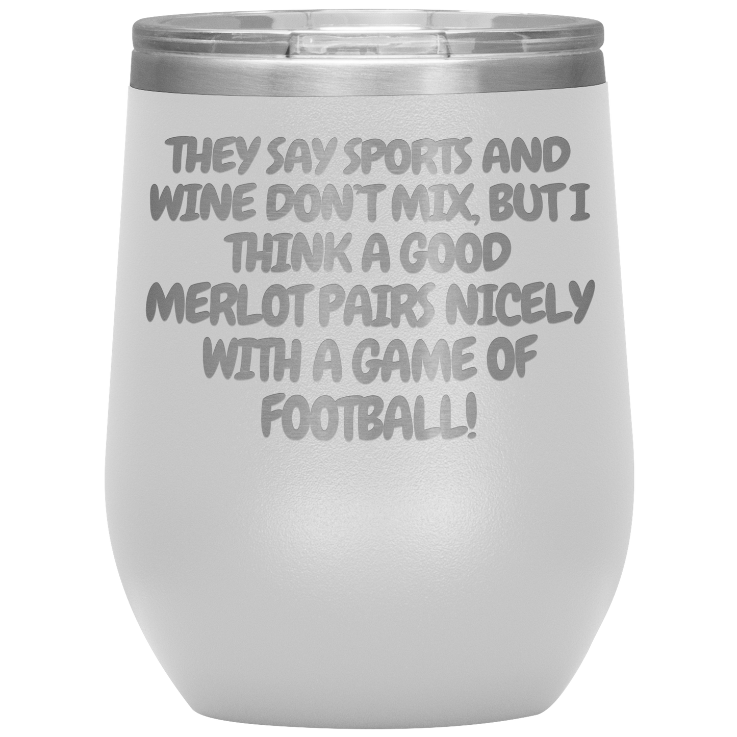 Merlot Wine Tumbler - 16 Colors