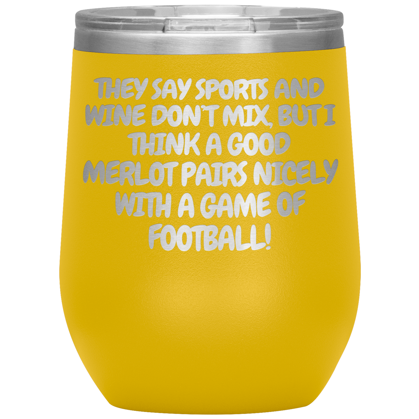 Merlot Wine Tumbler - 16 Colors