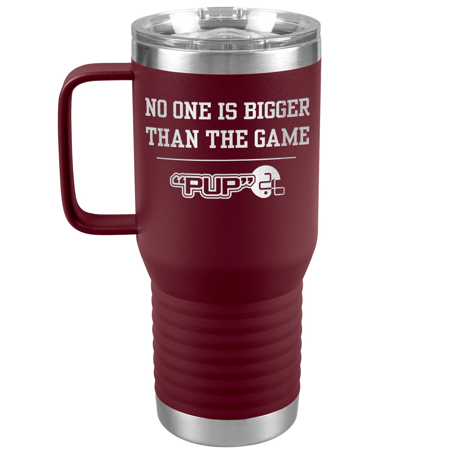 No One is Bigger Than The Game Quick Sip Tumbler