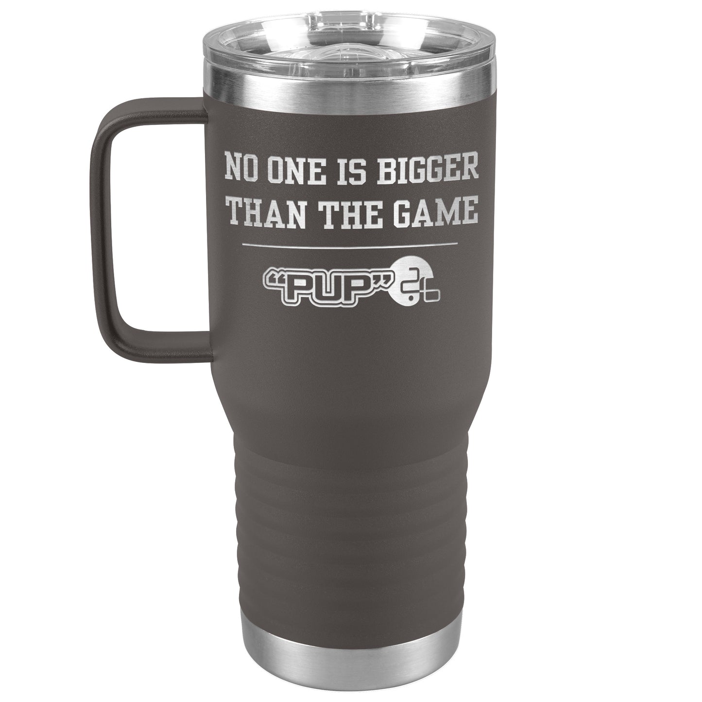 No One is Bigger Than The Game Quick Sip Tumbler