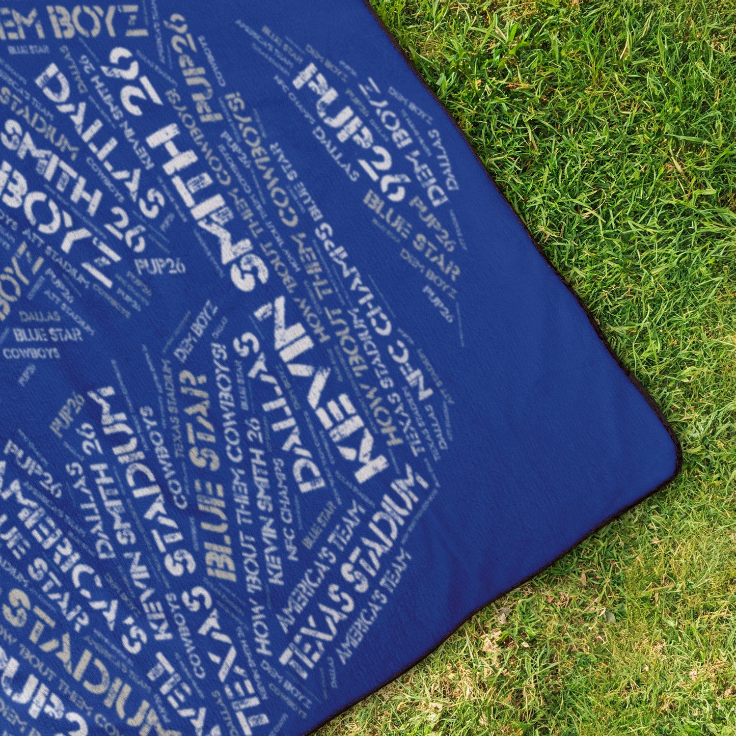 Pup26 Blue Star Stadium Blanket