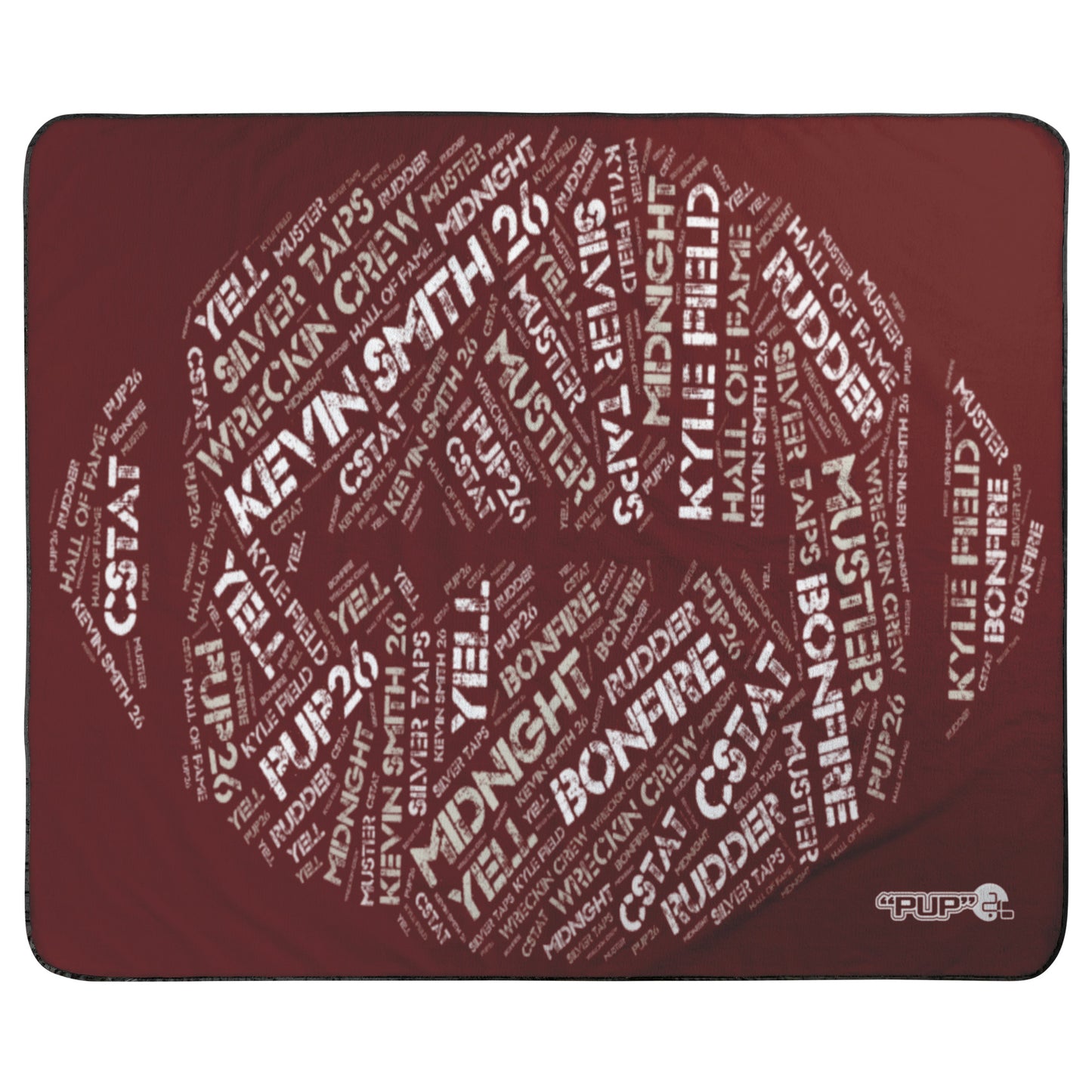 Pup26 Kyle Field Stadium Blanket
