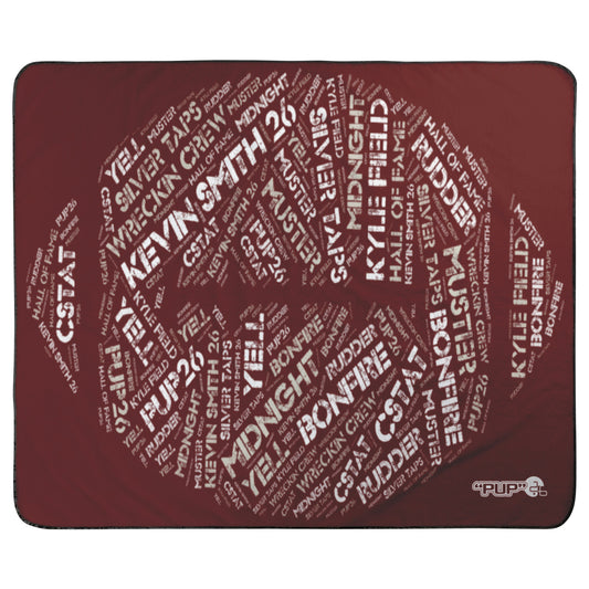Pup26 Kyle Field Stadium Blanket