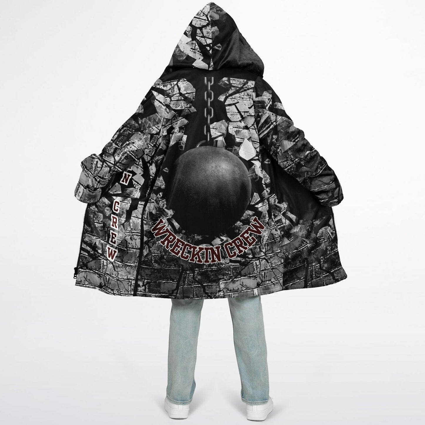 Wreckin Crew Zippered Cloak