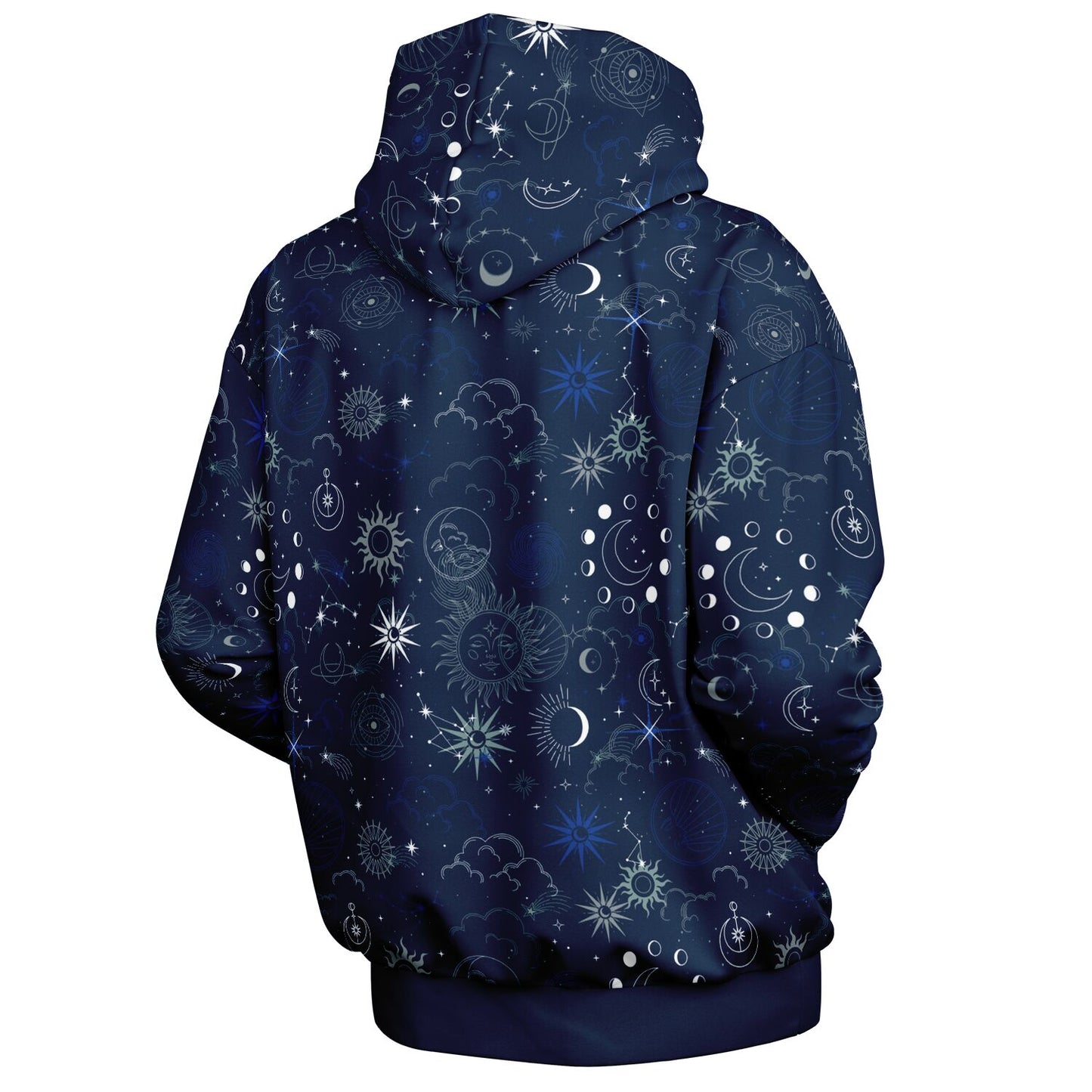 Blue Star Galaxy Heavy Oversized Hoodie