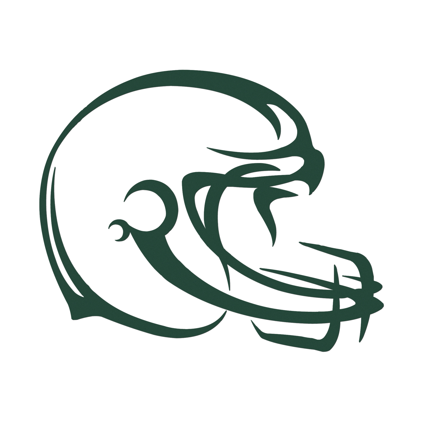 Football Helmet Drawing