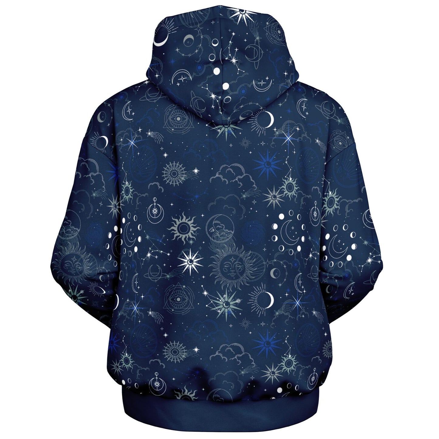 Blue Star Galaxy Heavy Oversized Hoodie