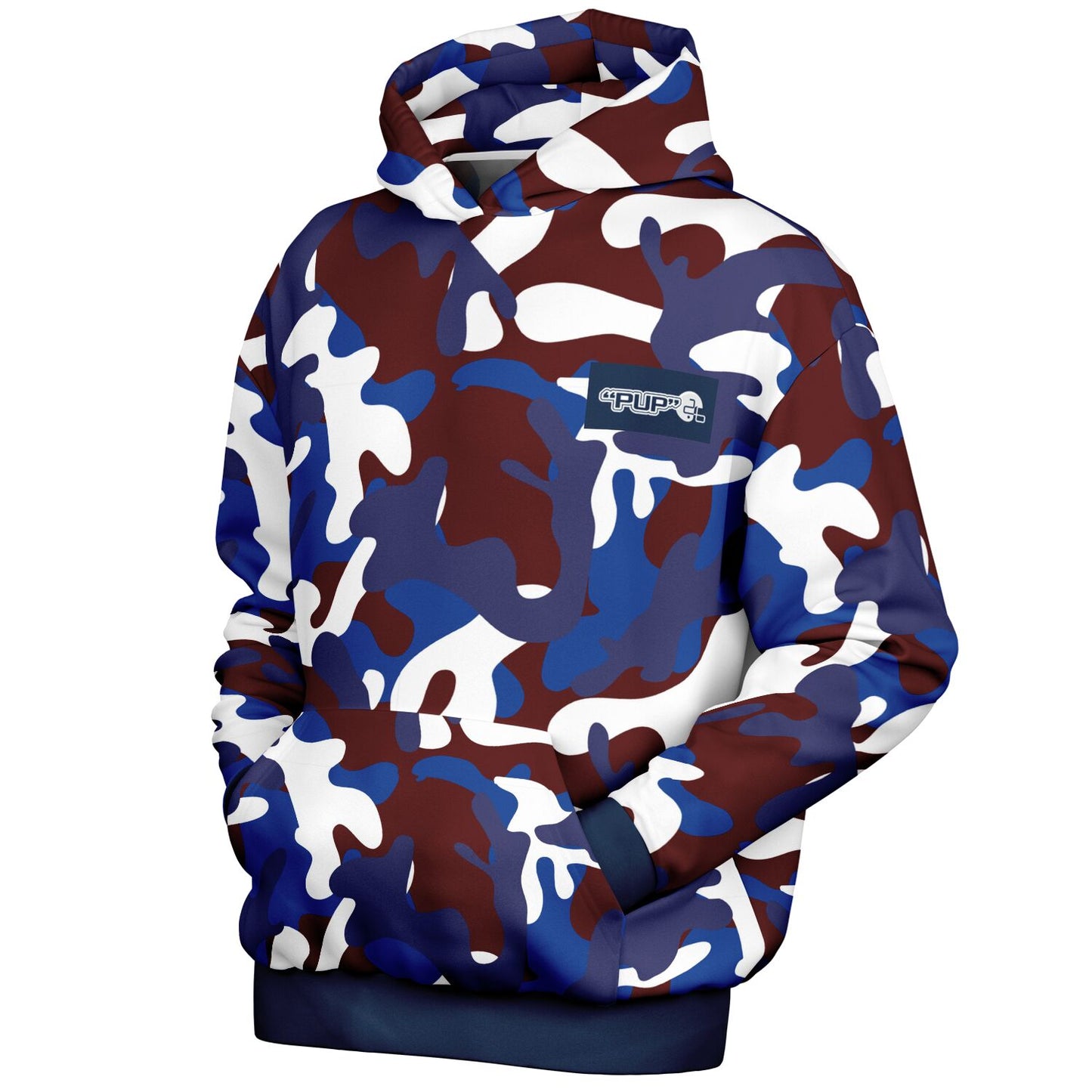 Tapestry Camo Heavyweight Oversized Hoodie