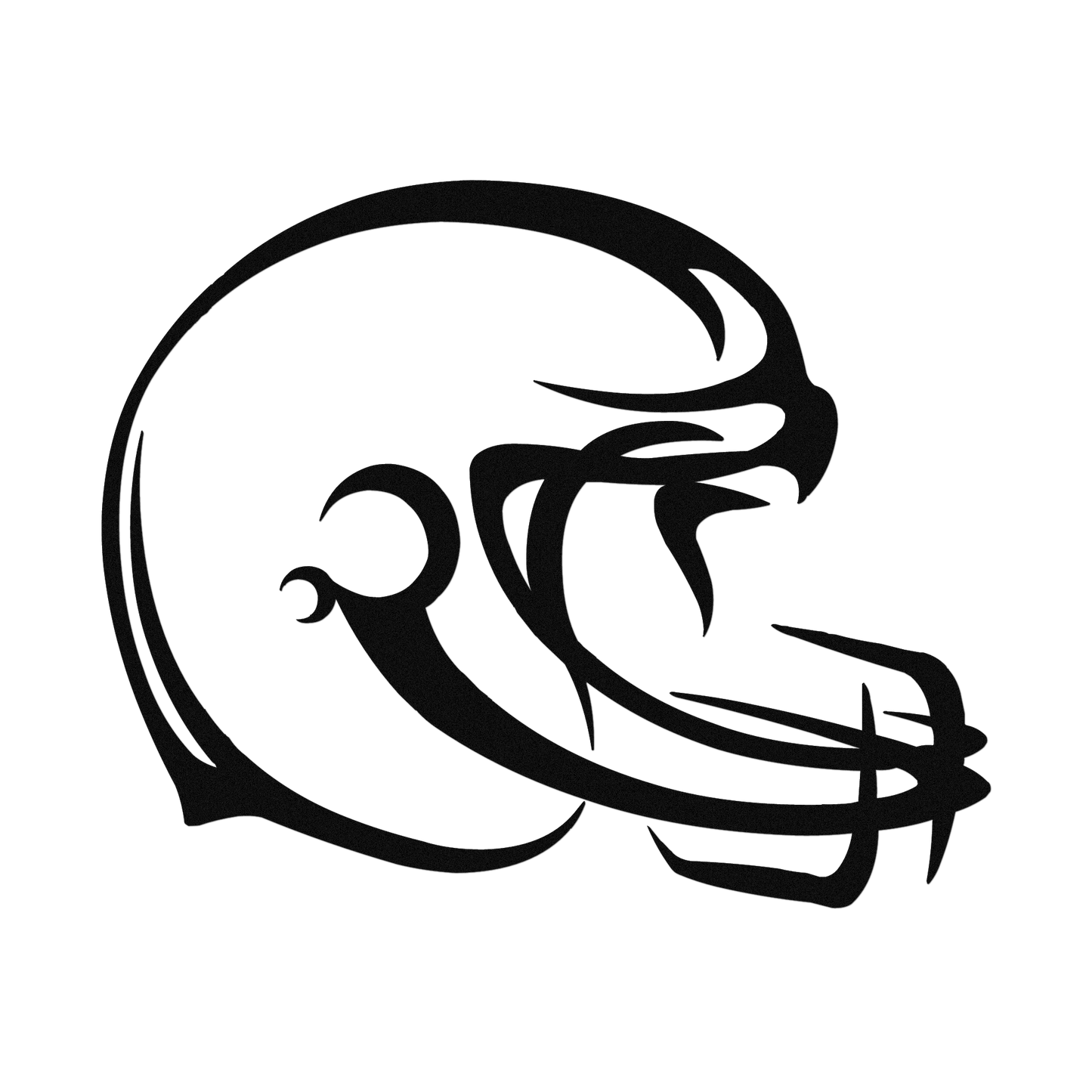 Football Helmet Drawing